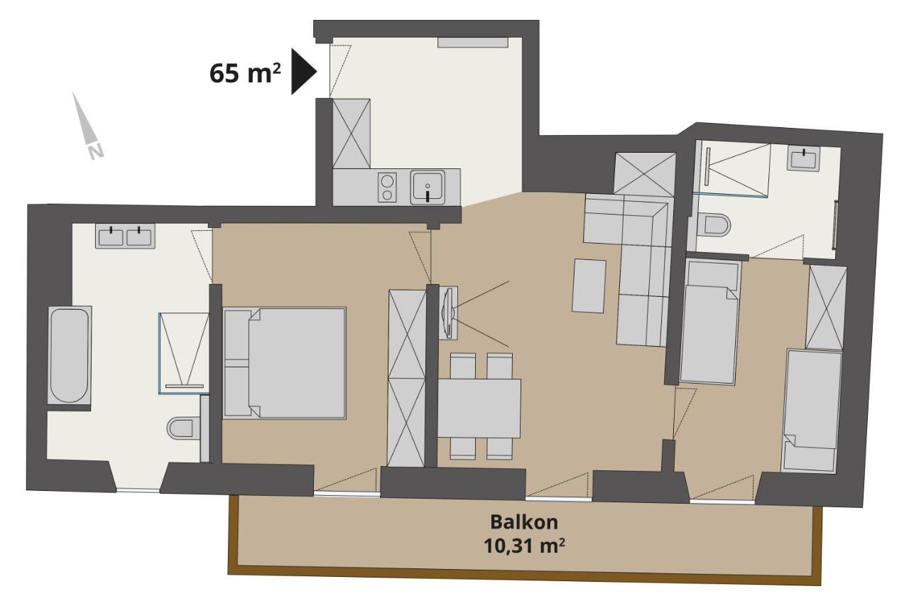 סנט מרטין בי לופר Steinergut Apartments מראה חיצוני תמונה